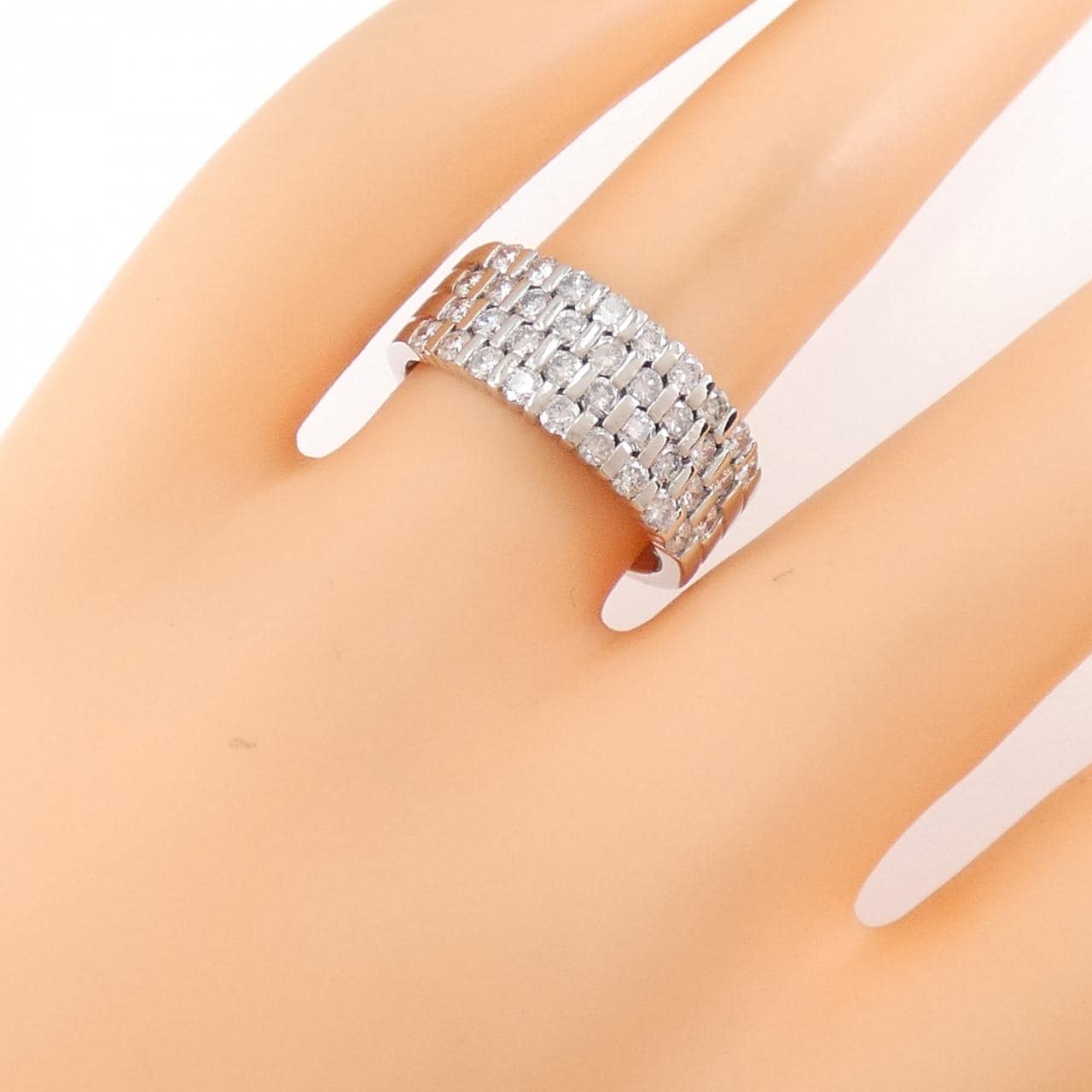 PT900 Diamond Ring 1.21CT