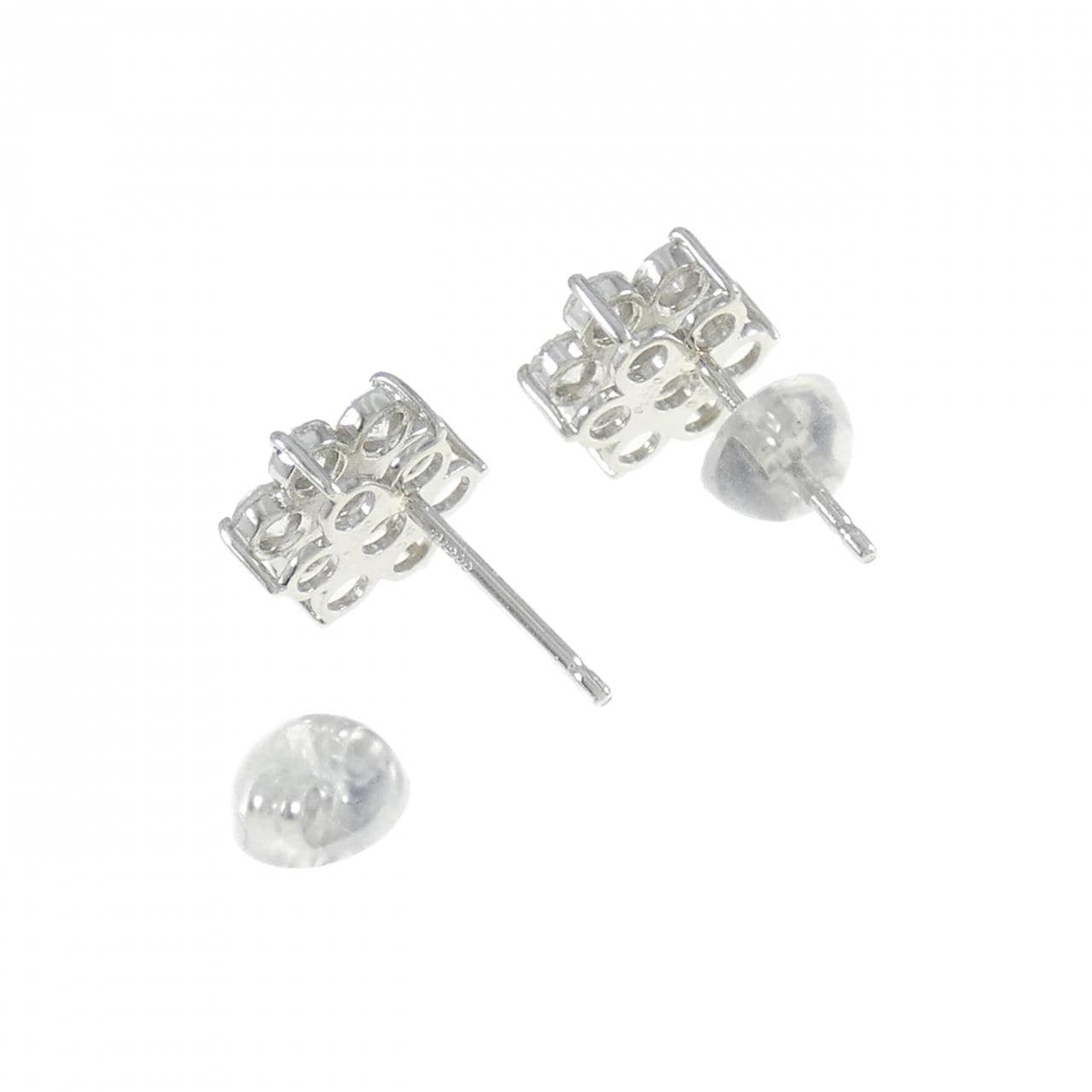 PT flower Diamond earrings 1.00CT