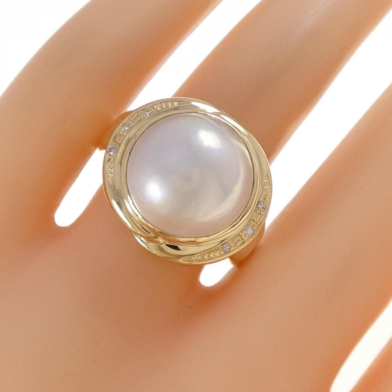 K18YG マベパール リング