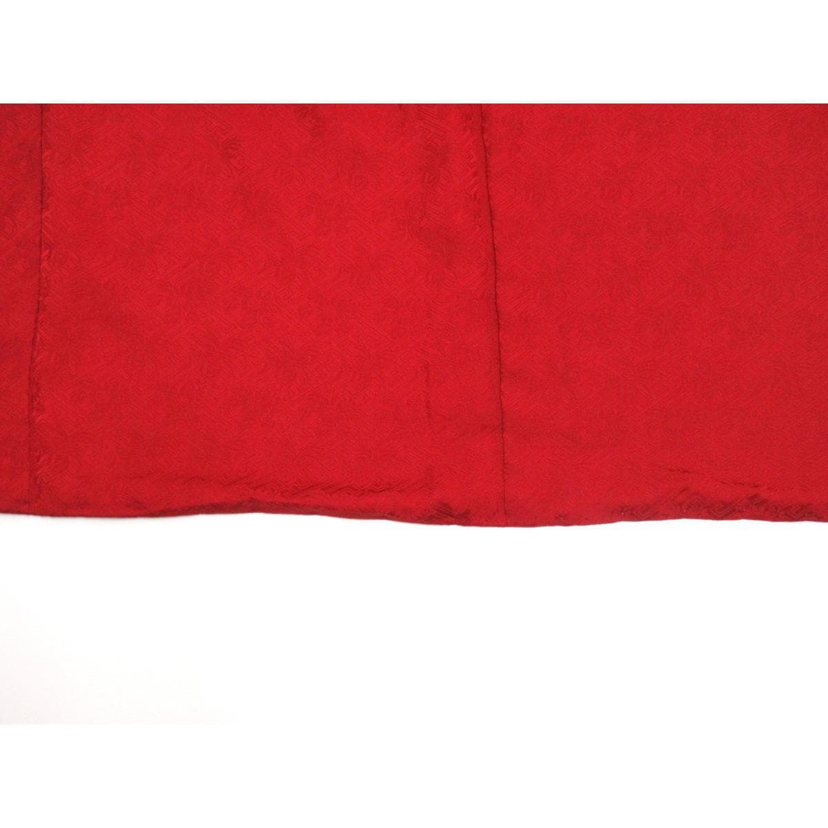 振袖　友禅金彩加工　刺繍入り絞り加工