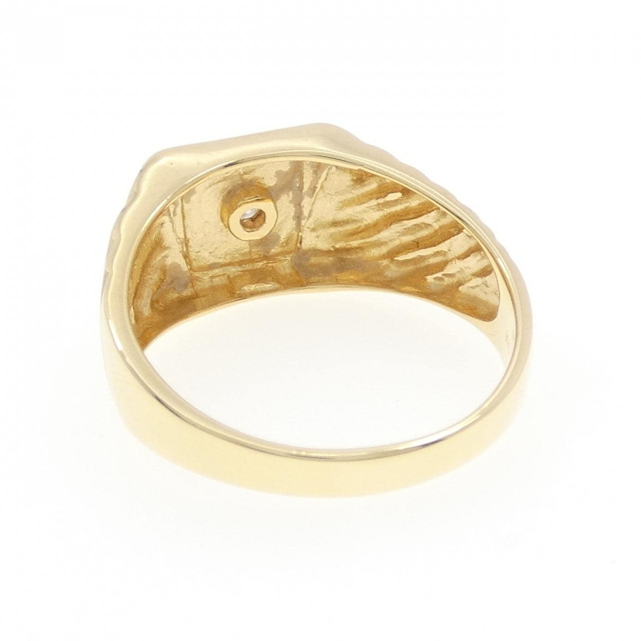 K18YG ダイヤモンド リング 0.03CT