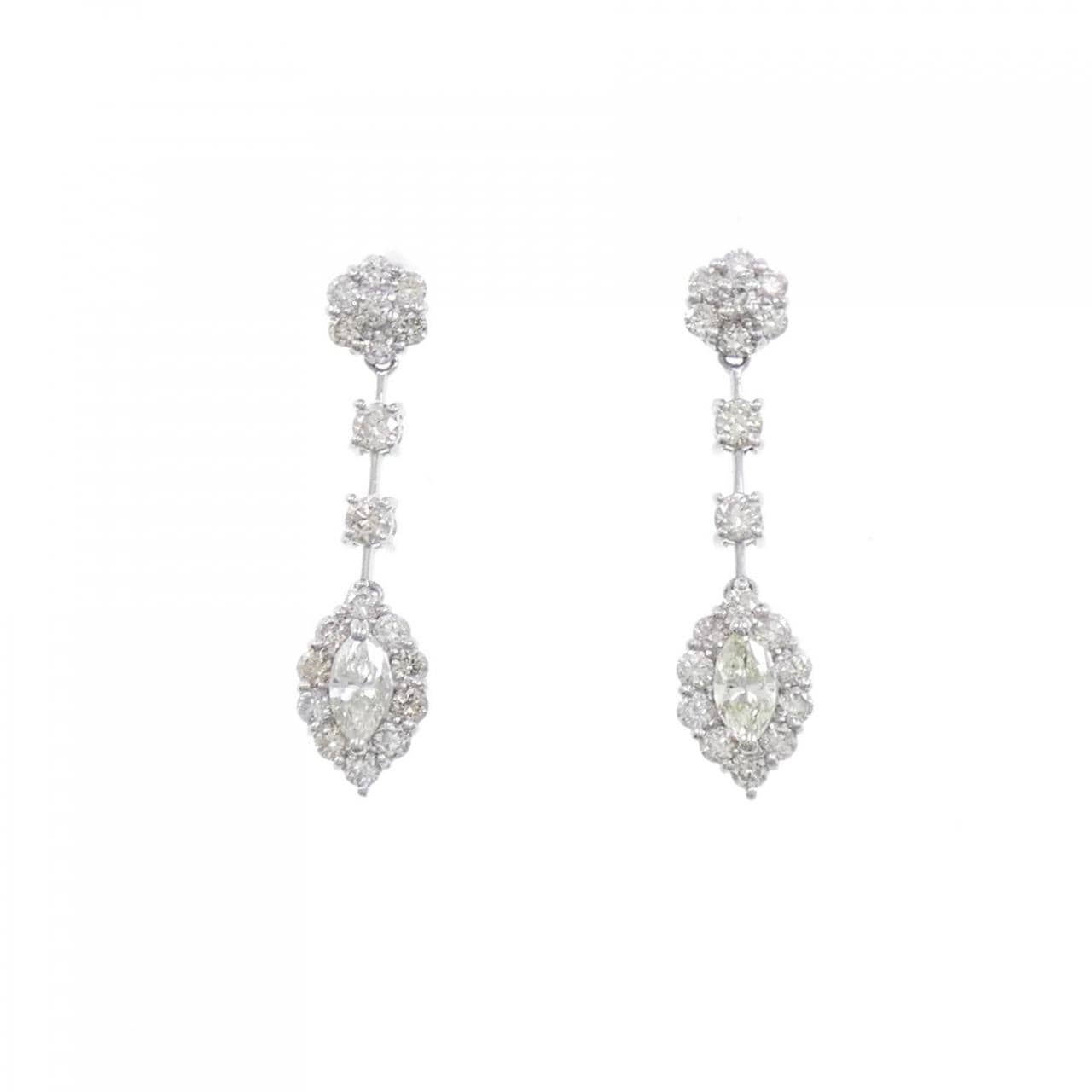 [BRAND NEW] PT Diamond earrings 0.70CT