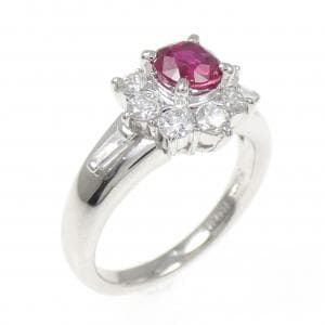 PT ルビー リング 0.83CT