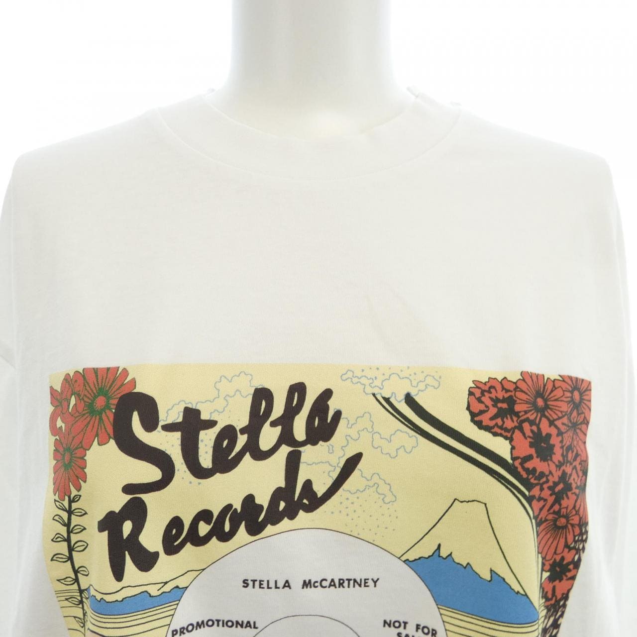 ステラマッカートニー STELLA MCCARTNEY レコードロンティ Tシャツ