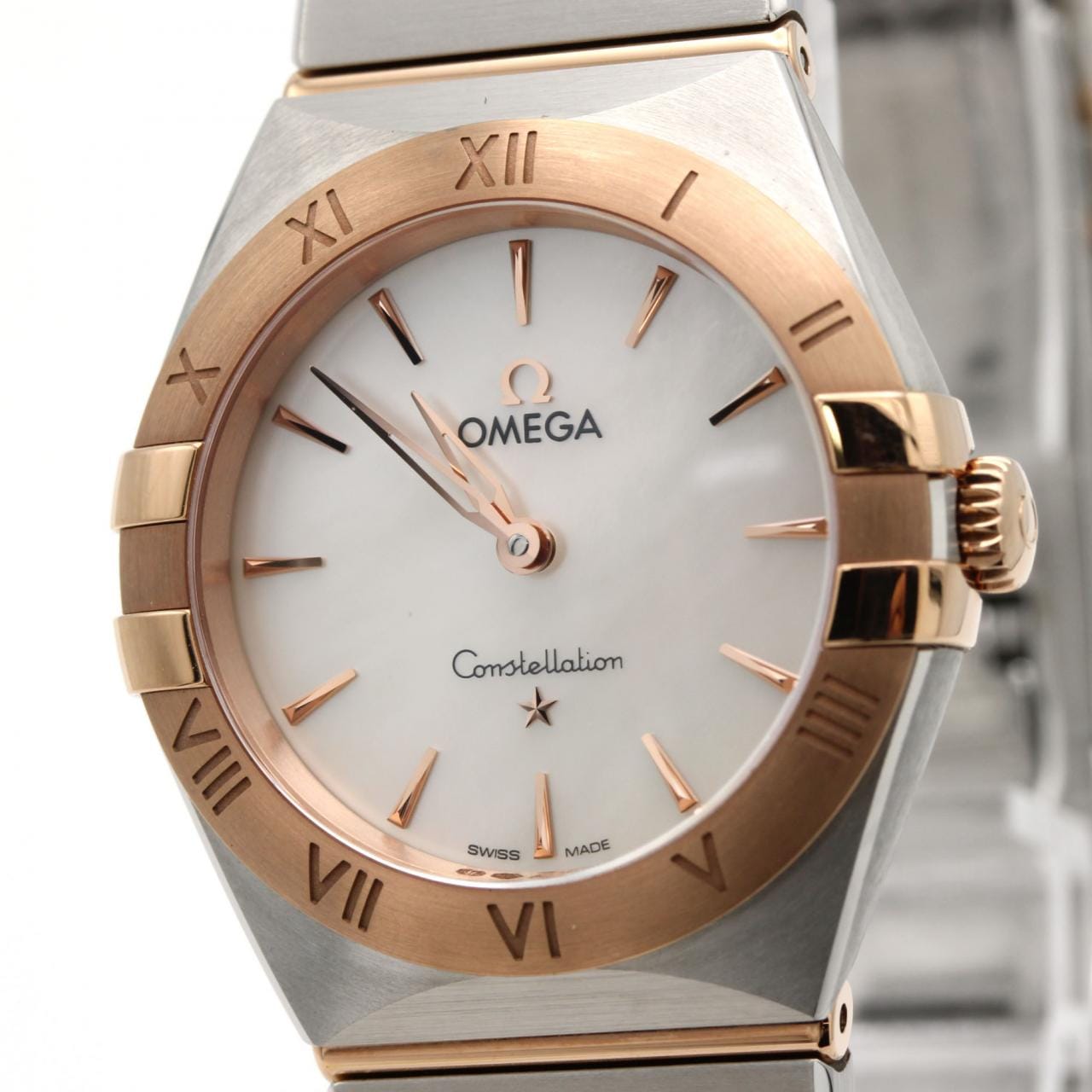 【新品】オメガ コンステレーション PGコンビ 131.20.28.60.05.001 SSxPG クォーツ