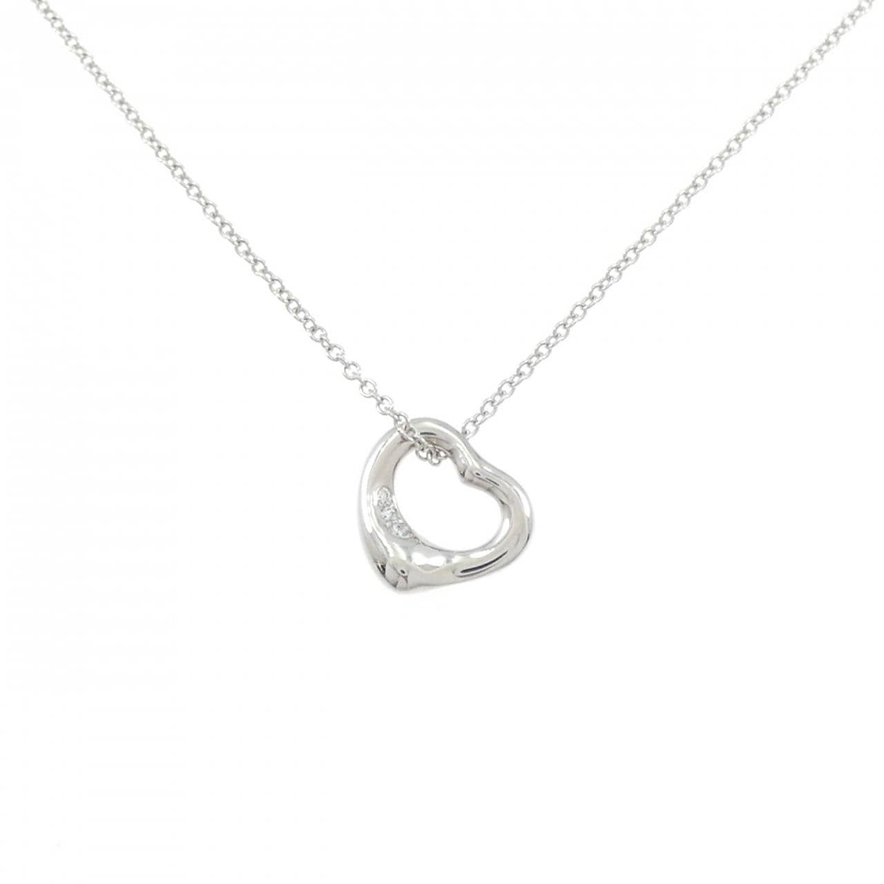 ティファニー オープンハート ミニ ネックレス