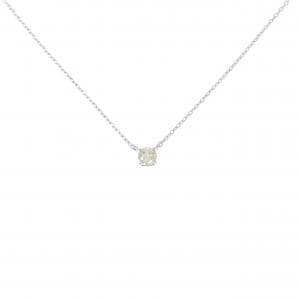 K10WG ダイヤモンド ネックレス 0.10CT