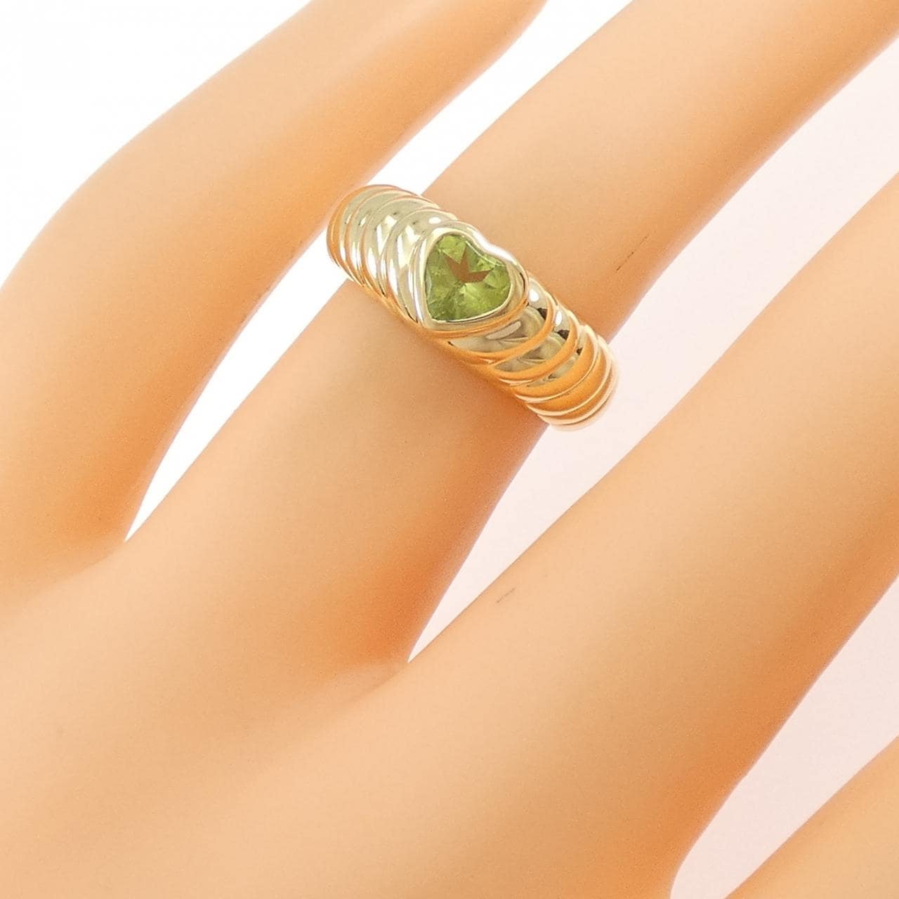 【ヴィンテージ】ティファニー リブドフレンドシップ リング