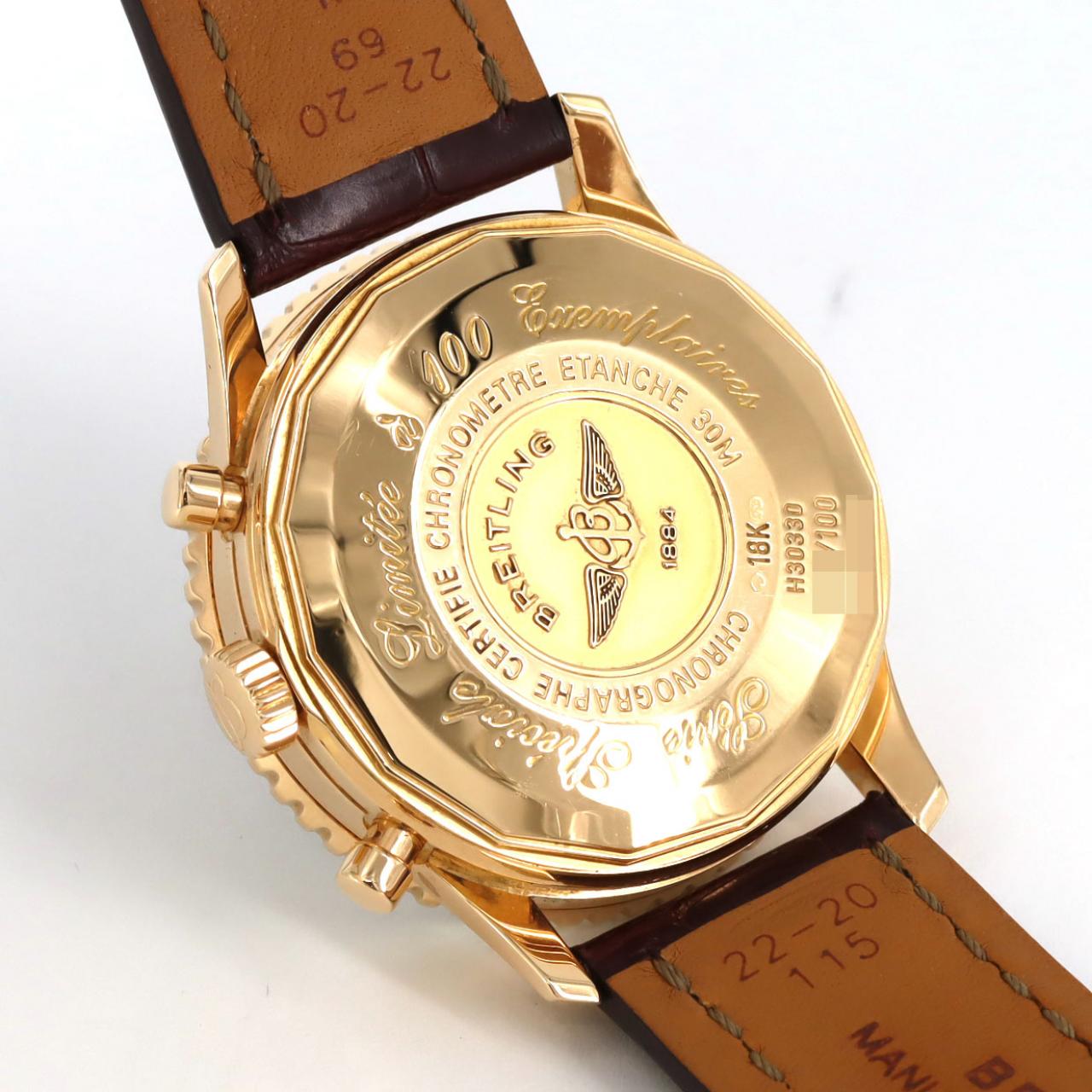 ブライトリング ナビタイマークラシック PG LIMITED H30330/H300B52WBA PG･RG 自動巻