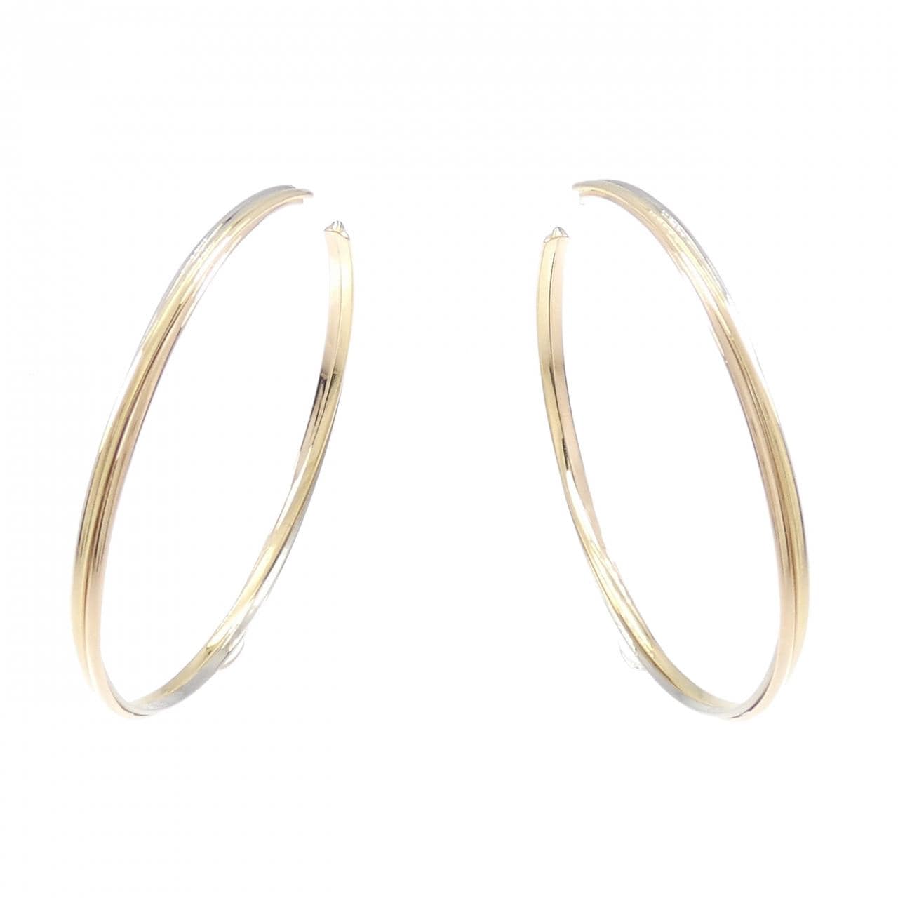 Cartier Trinity hoop earrings