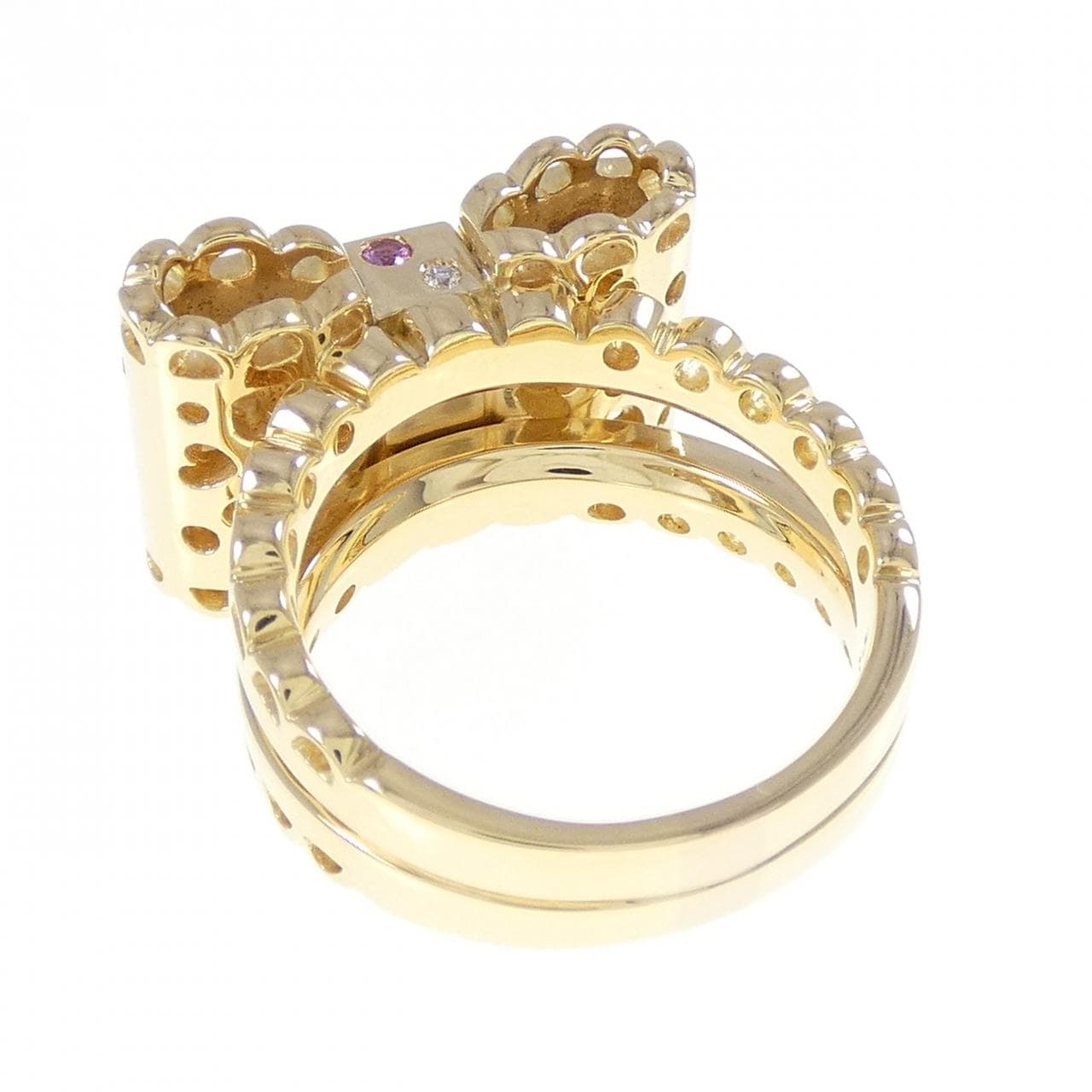 ポンテヴェキオ サファイヤ リング 0.60CT