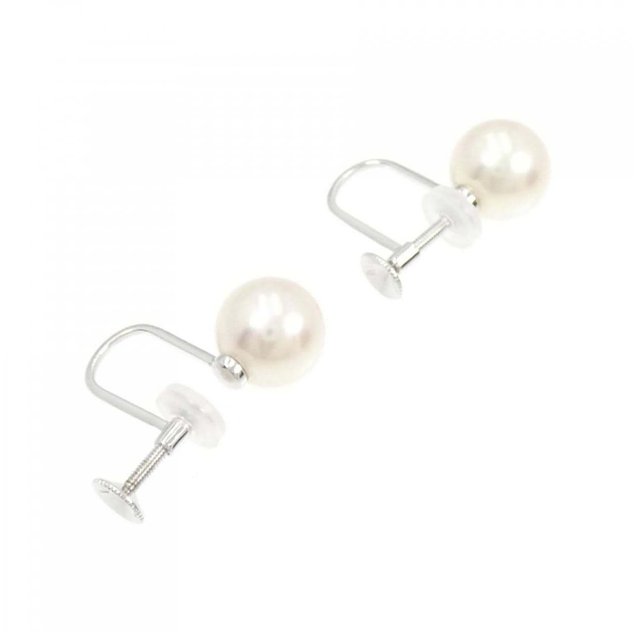 MIKIMOTO Akoya pearl earrings 8mm