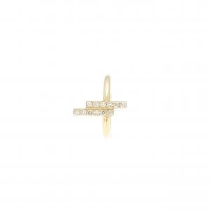 【新品】K18YG ダイヤモンド イヤーカフ 0.07CT 片耳