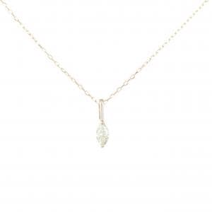 K18PG ダイヤモンド ネックレス 0.33CT