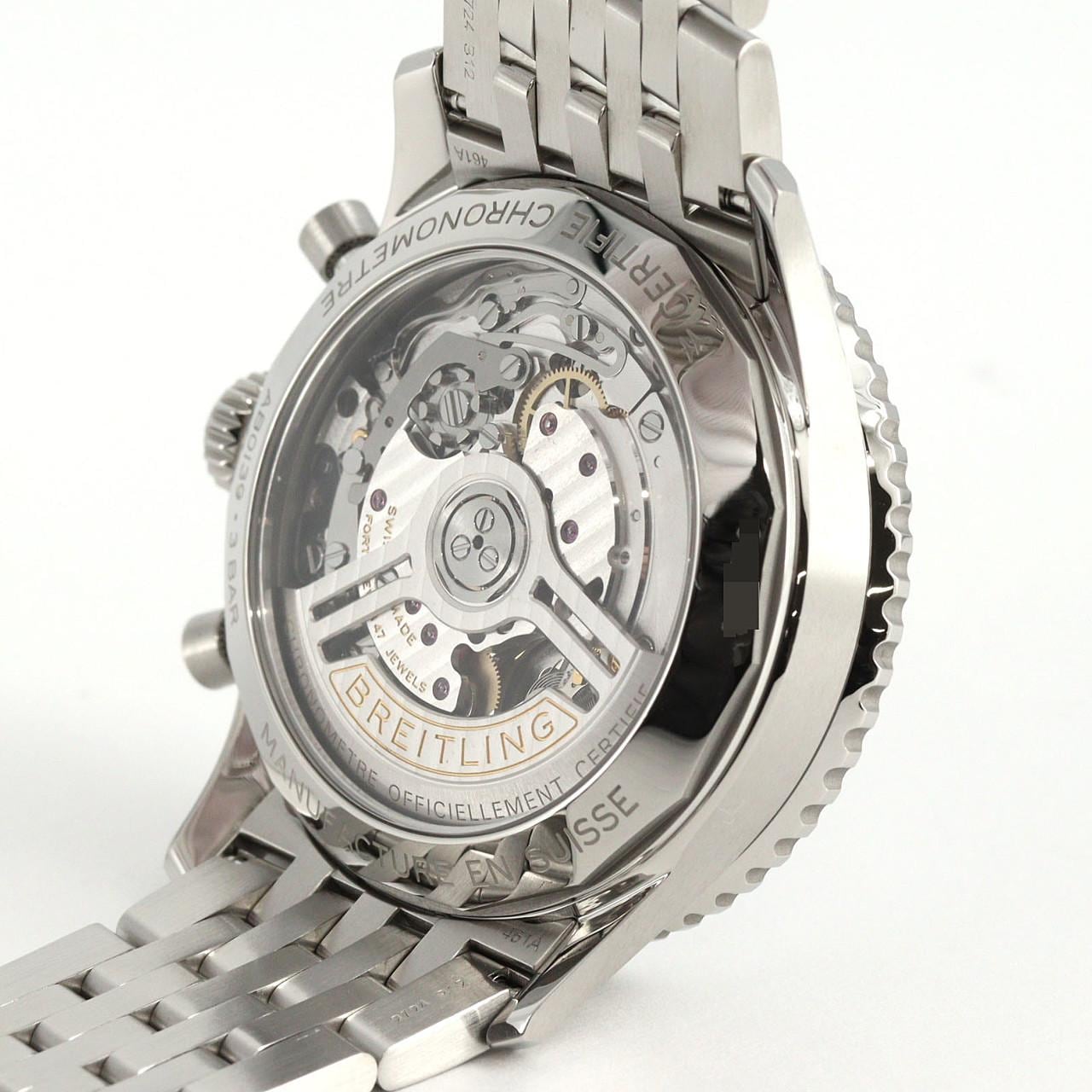 ブライトリング ナビタイマーB01クロノグラフ ジャパンエディション AB0139/AB0139211C2A1 SS 自動巻