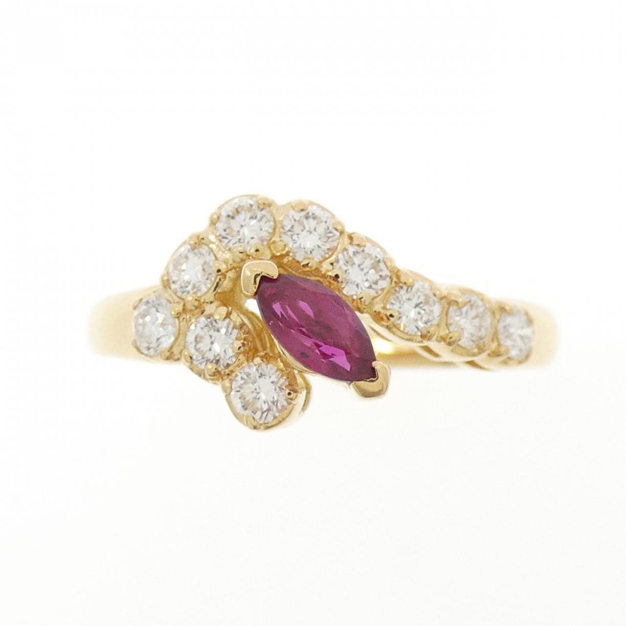 ポーラ ルビー リング 0.19CT