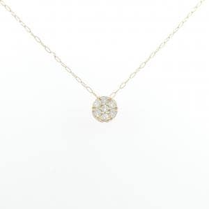 K10YG ダイヤモンド ネックレス 0.09CT