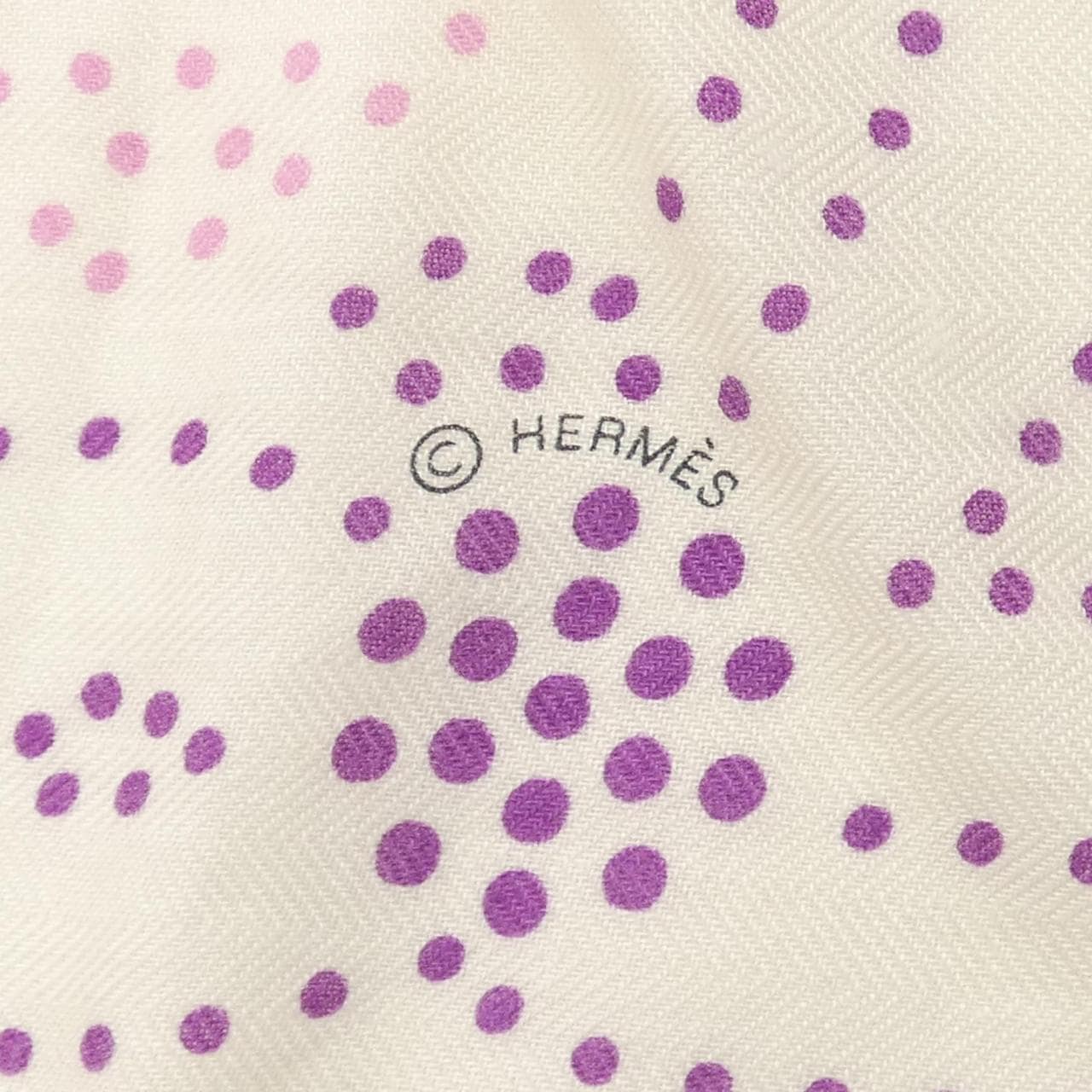 エルメス HERMES BRANDEBOURGS POINTS H243580S カレジェアン140 ショール