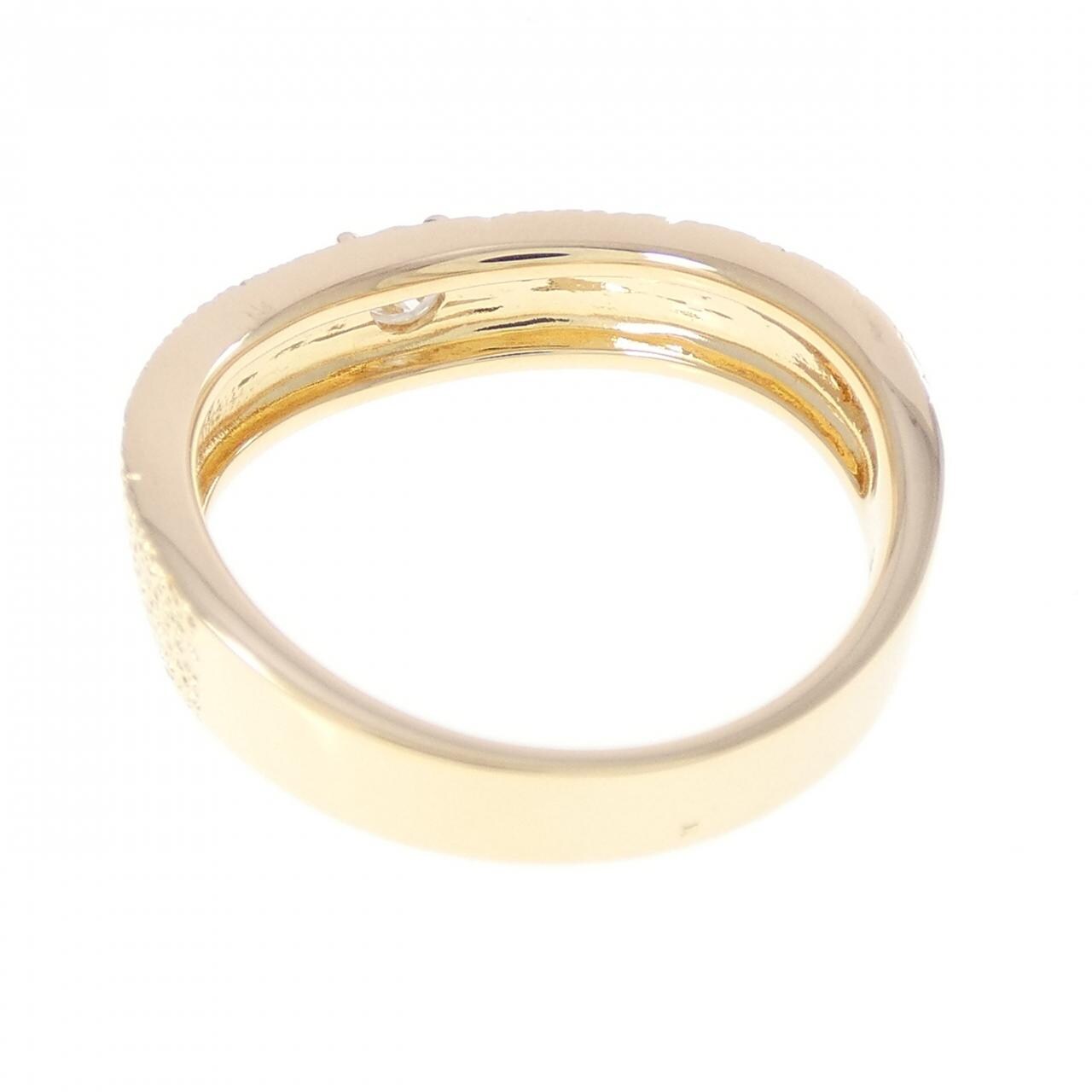 K18YG ダイヤモンド リング 0.15CT