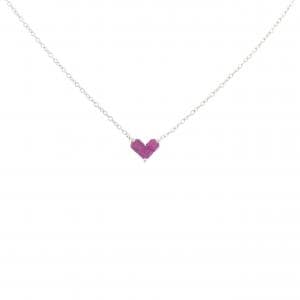 スタージュエリー ミステリアスハート ネックレス 0.13CT