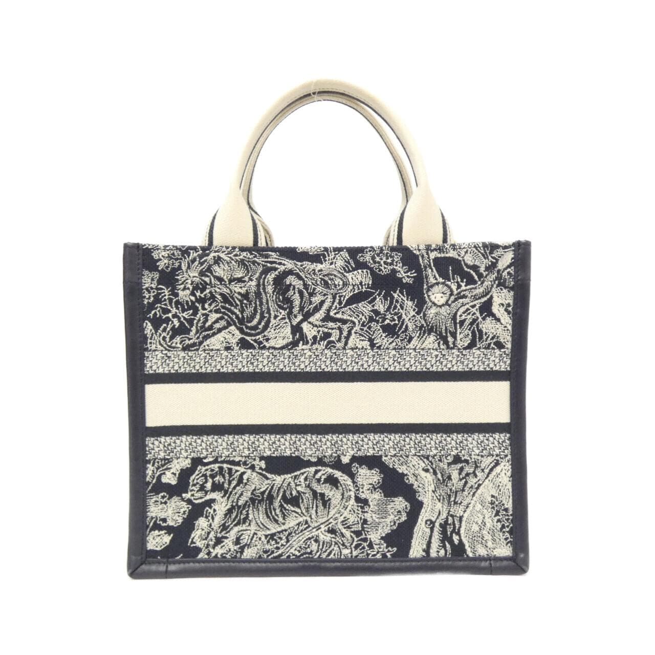 クリスチャンディオール REVERSE TOILE DE JOUY ディオール ブック トート スモール M1325CETL バッグ