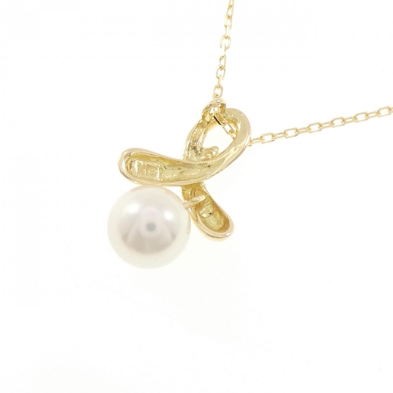K18YG アコヤパール ネックレス 6.6mm