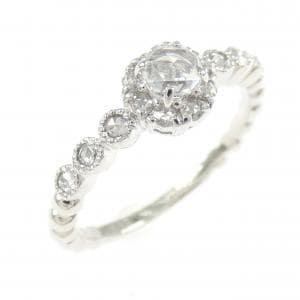 K18WG ダイヤモンド リング 0.21CT