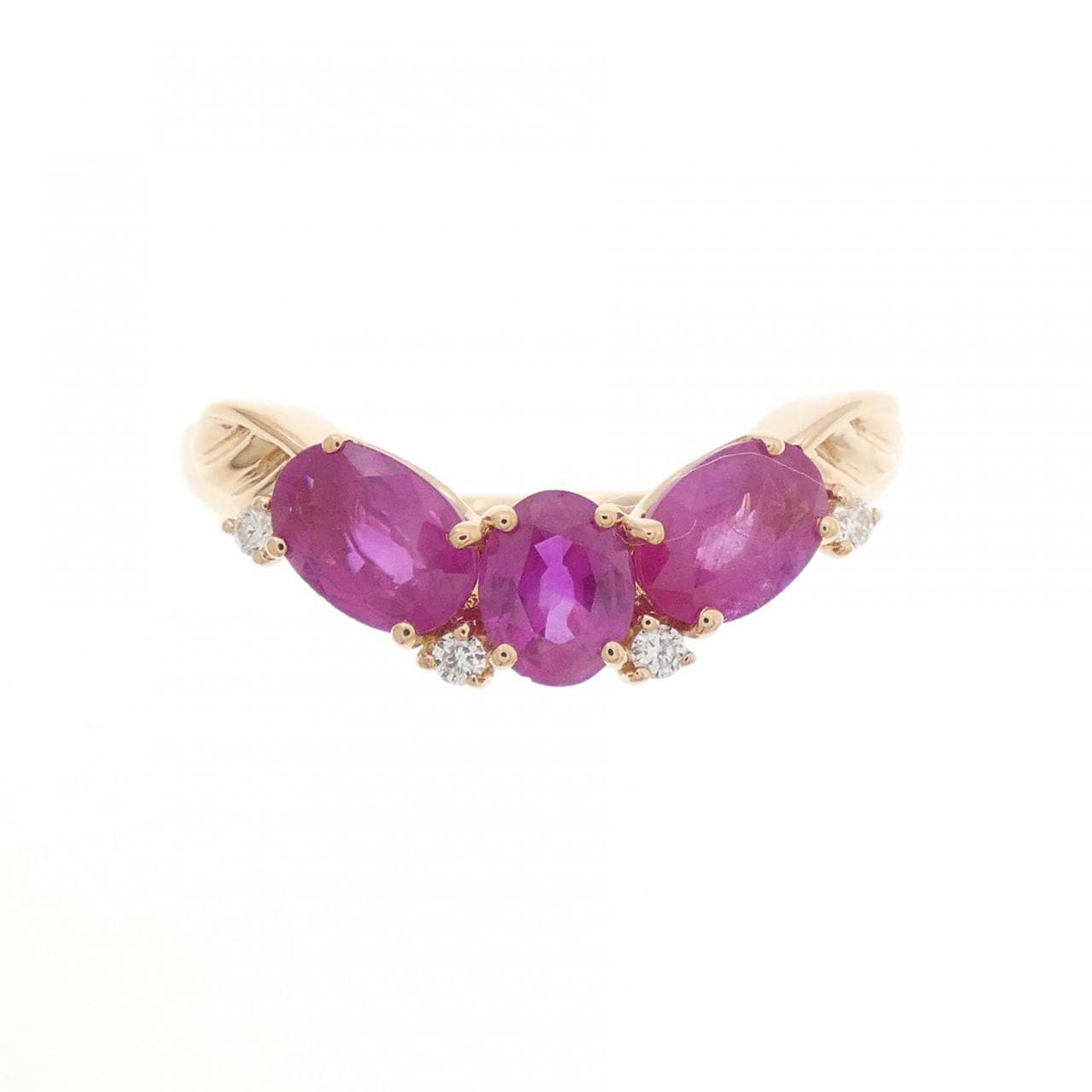 ジーエスティービー ルビー リング 1.50CT