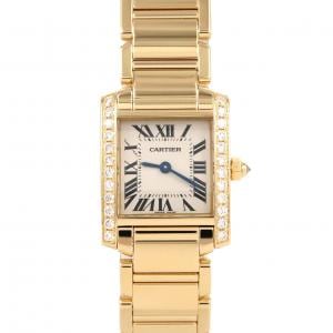 カルティエ タンクフランセーズSM YG/D WE1001R8 YG クォーツ