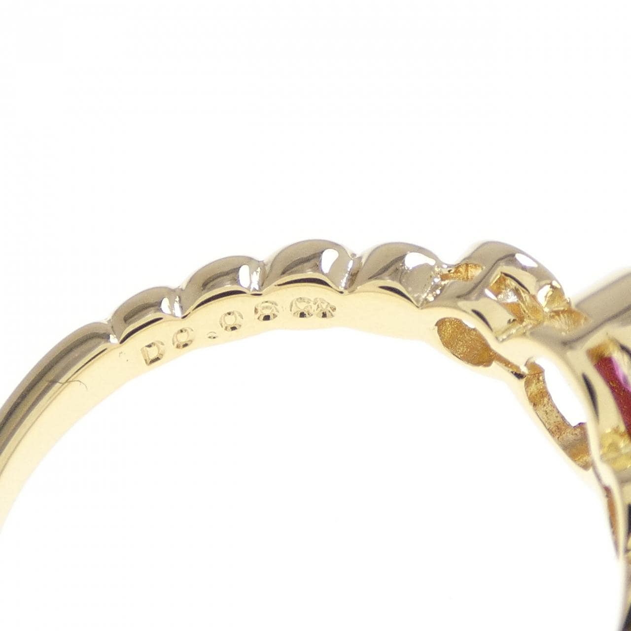 ミキモト ルビー リング 0.20CT