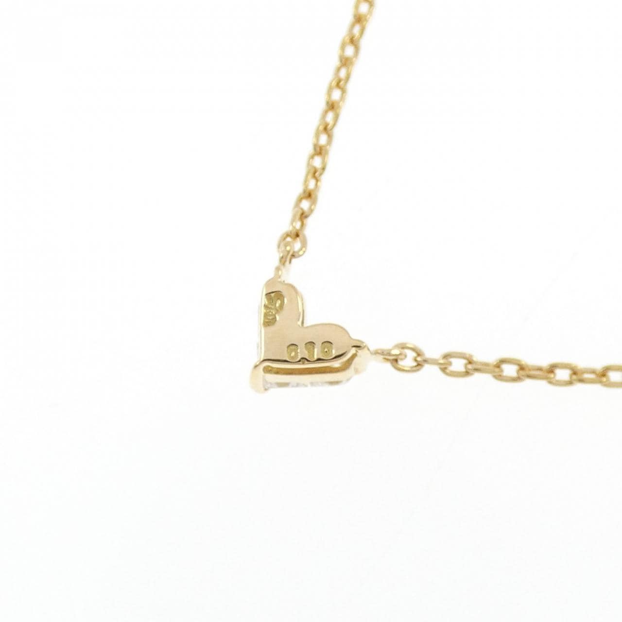 スタージュエリー ミステリアスハート ネックレス 0.10CT
