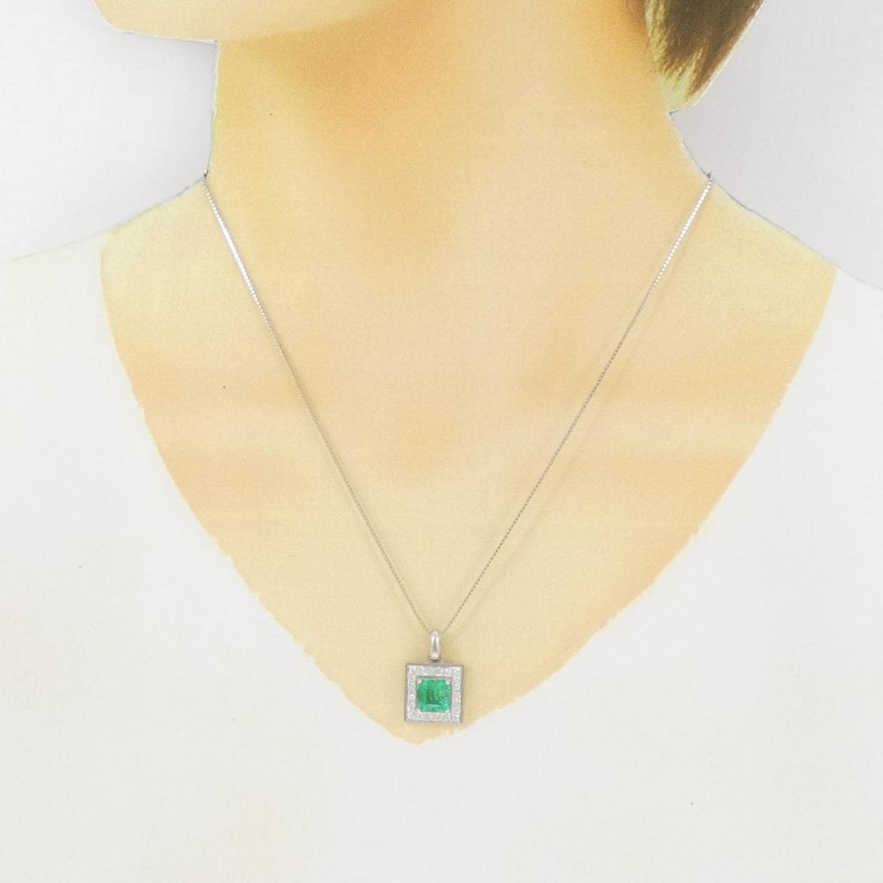 PM900/PT850 Emerald Necklace 1.82CT