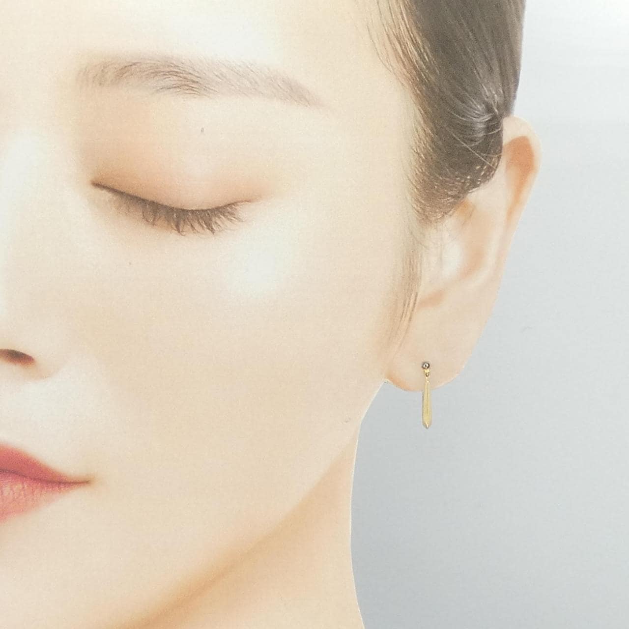 K18YG/K18WG ピアス