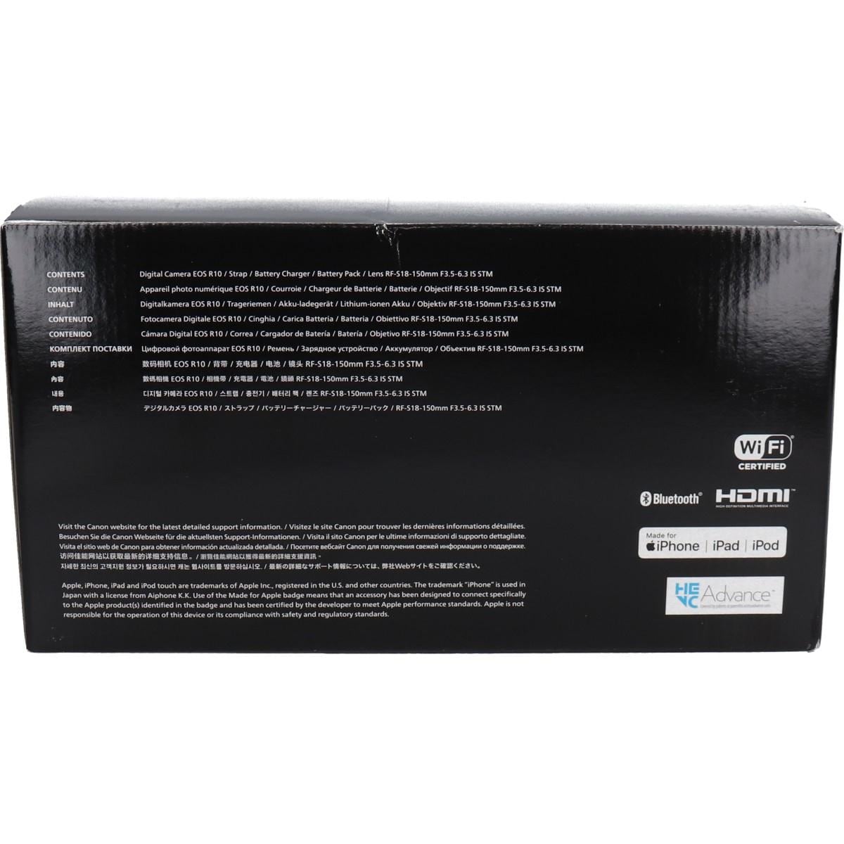 【未使用品】ＥＯＳ　Ｒ１０　ＲＦ－Ｓ１８－１５０ＩＳキット