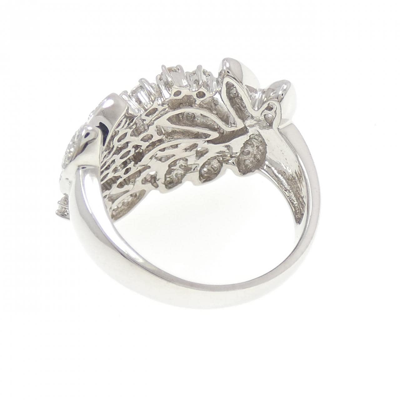 K18WG ダイヤモンド リング 1.05CT