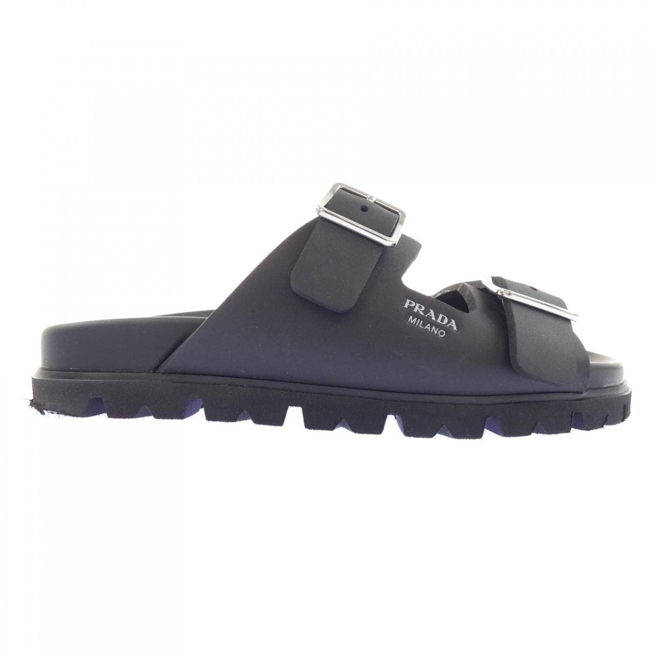 プラダ PRADA ラバースライド スクリーンプリントロゴ 1XX792 サンダル