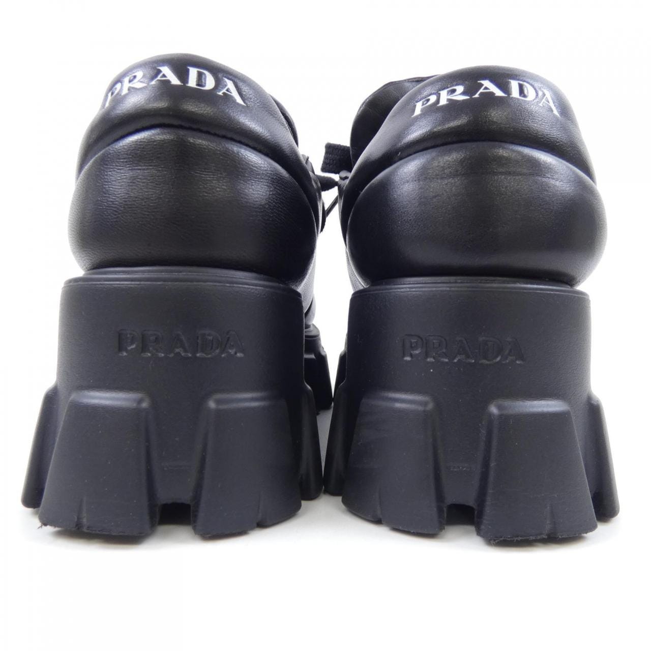 プラダ PRADA モノリス レースアップ トライアングルロゴ 1E119N スニーカー
