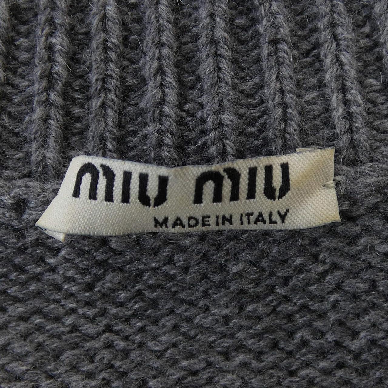 ミュウミュウ MIU MIU MMN935 1NIA ニット