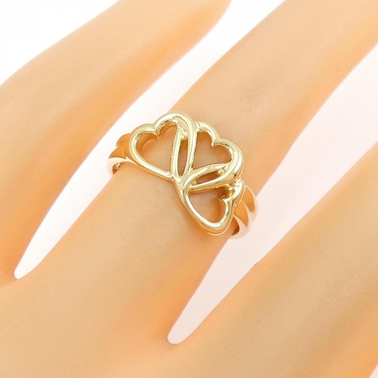 ティファニー トリプルハート リング