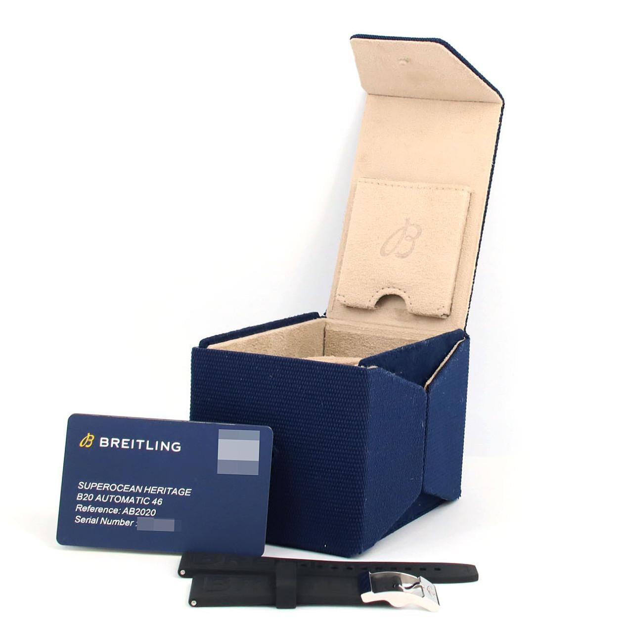 ブライトリング スーパーオーシャンヘリテージB20オートマチック46 AB2020/AB2020121B1A1 SS 自動巻
