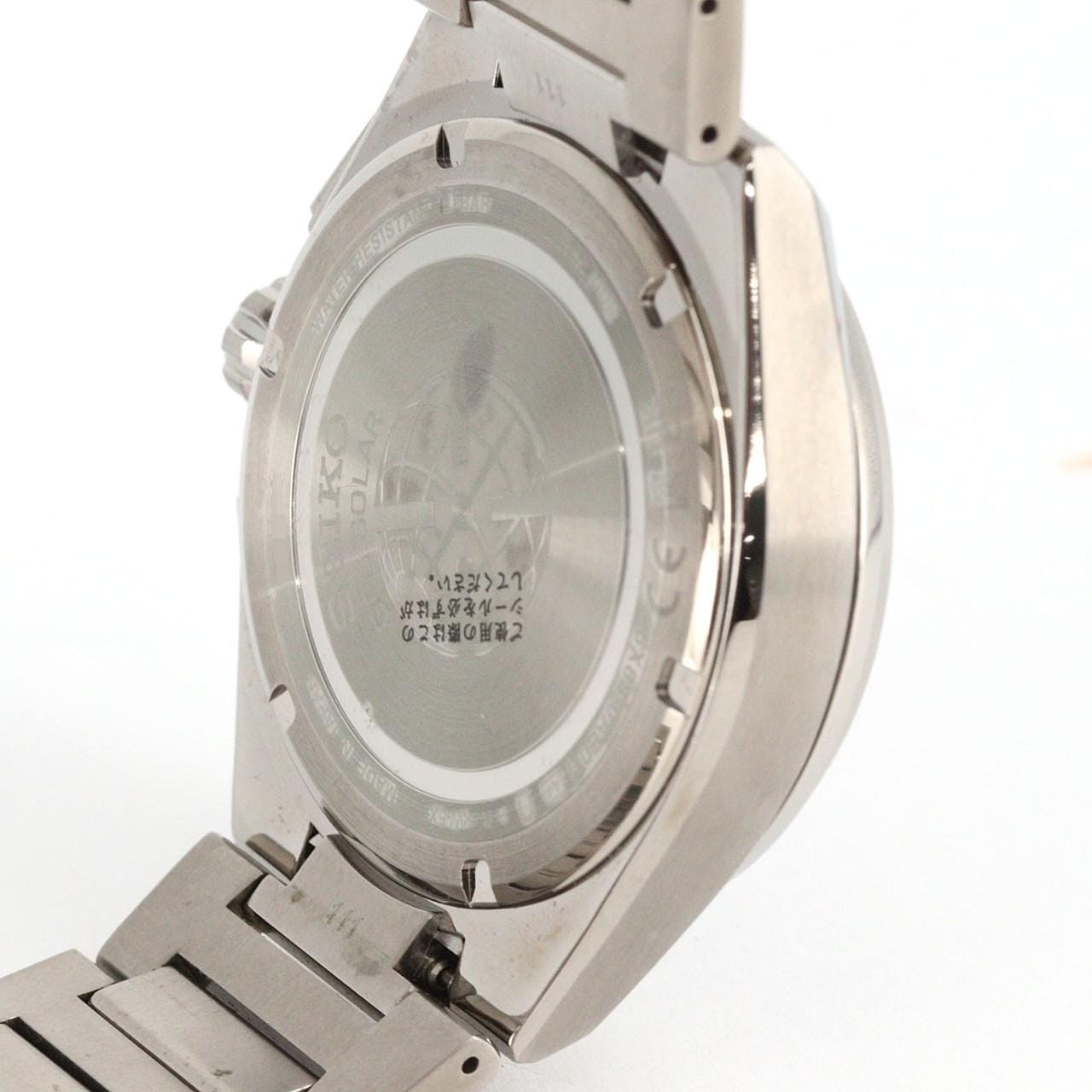 セイコー アストロン GPS 電波時計 TI 5X83-0AE0-1/SBXC163 TI ソーラークォーツ