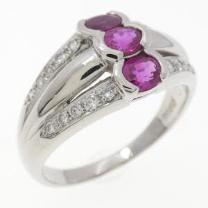 PT900 ルビー リング 0.92CT