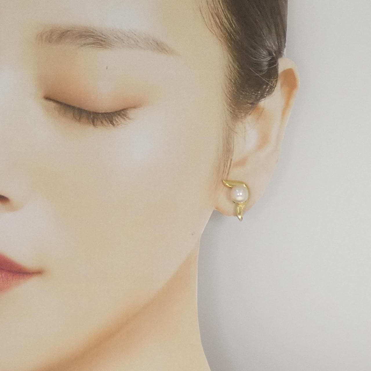 ミキモト アコヤパール イヤリング 7.3mm