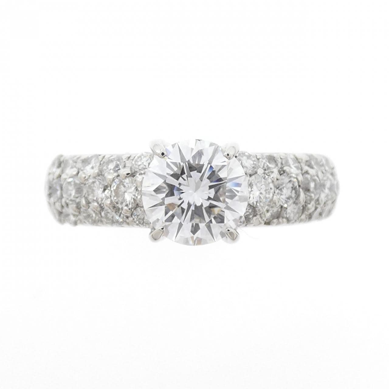 PT900 ダイヤモンド リング 1.075CT D VVS2 VG