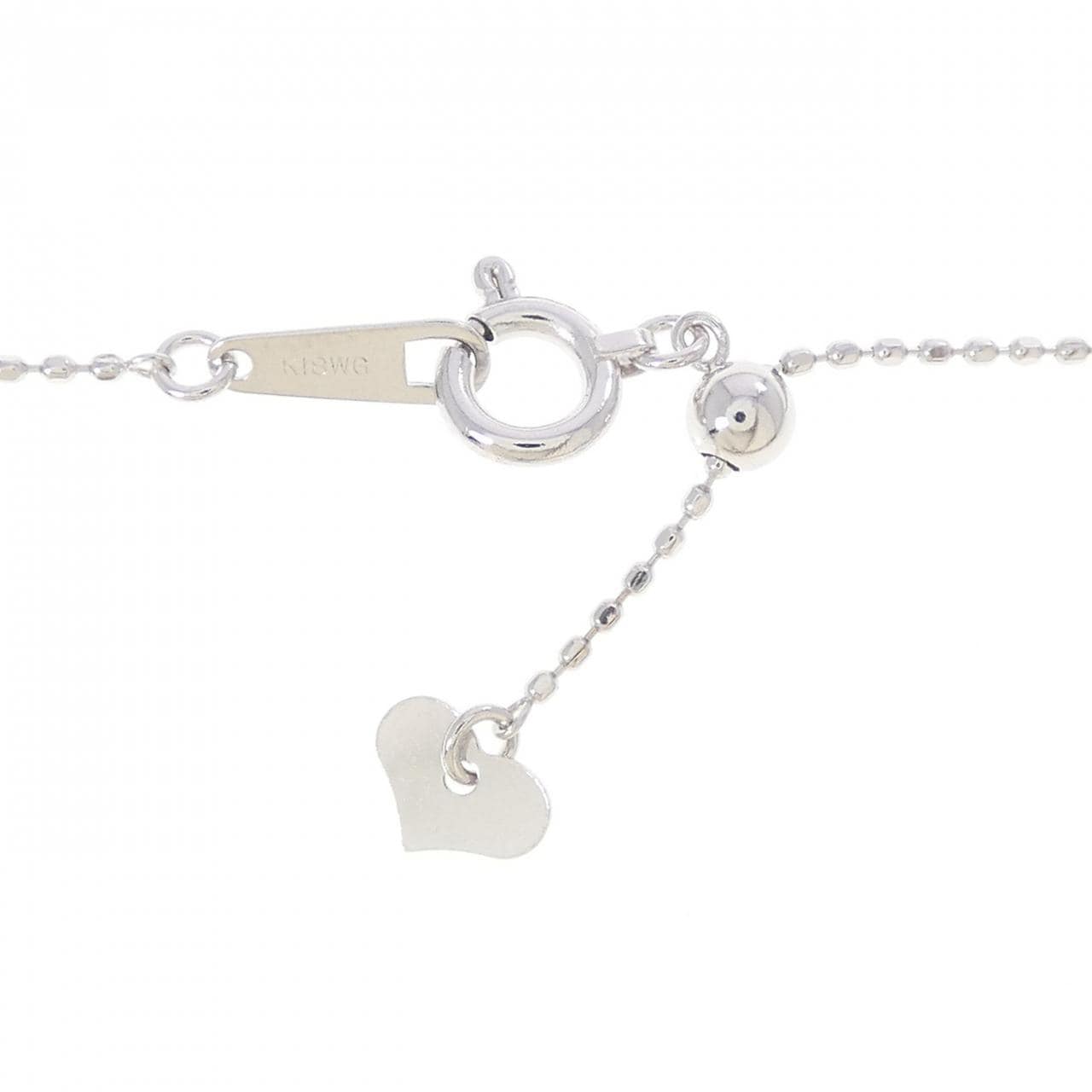 K18WG サファイヤ ネックレス 1.79CT