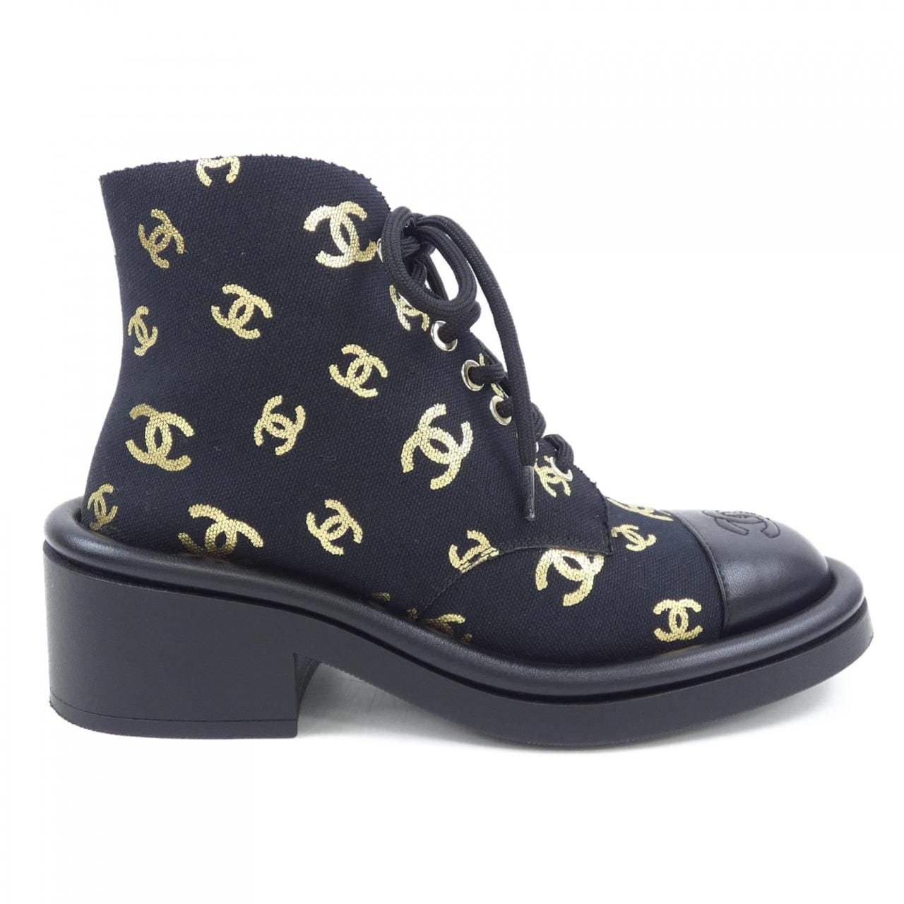 シャネル CHANEL レースアップ G39093Y56084 ブーツ