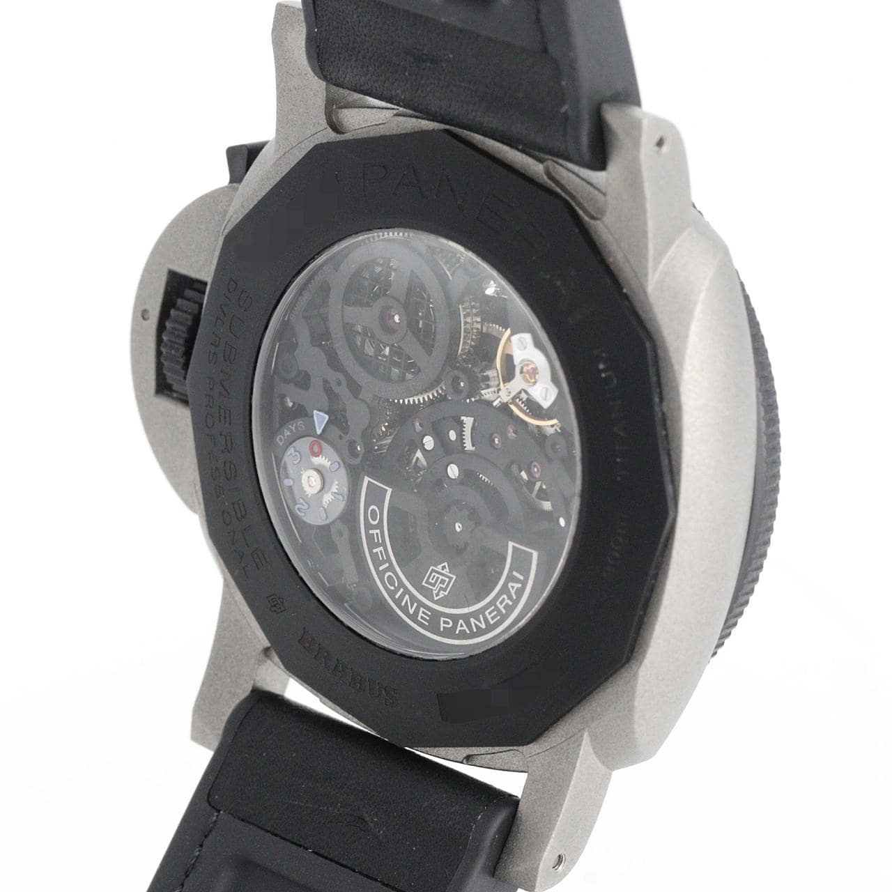 パネライ サブマーシブルS ブラバス ブルーシャドウエディション PAM01241 TI 自動巻