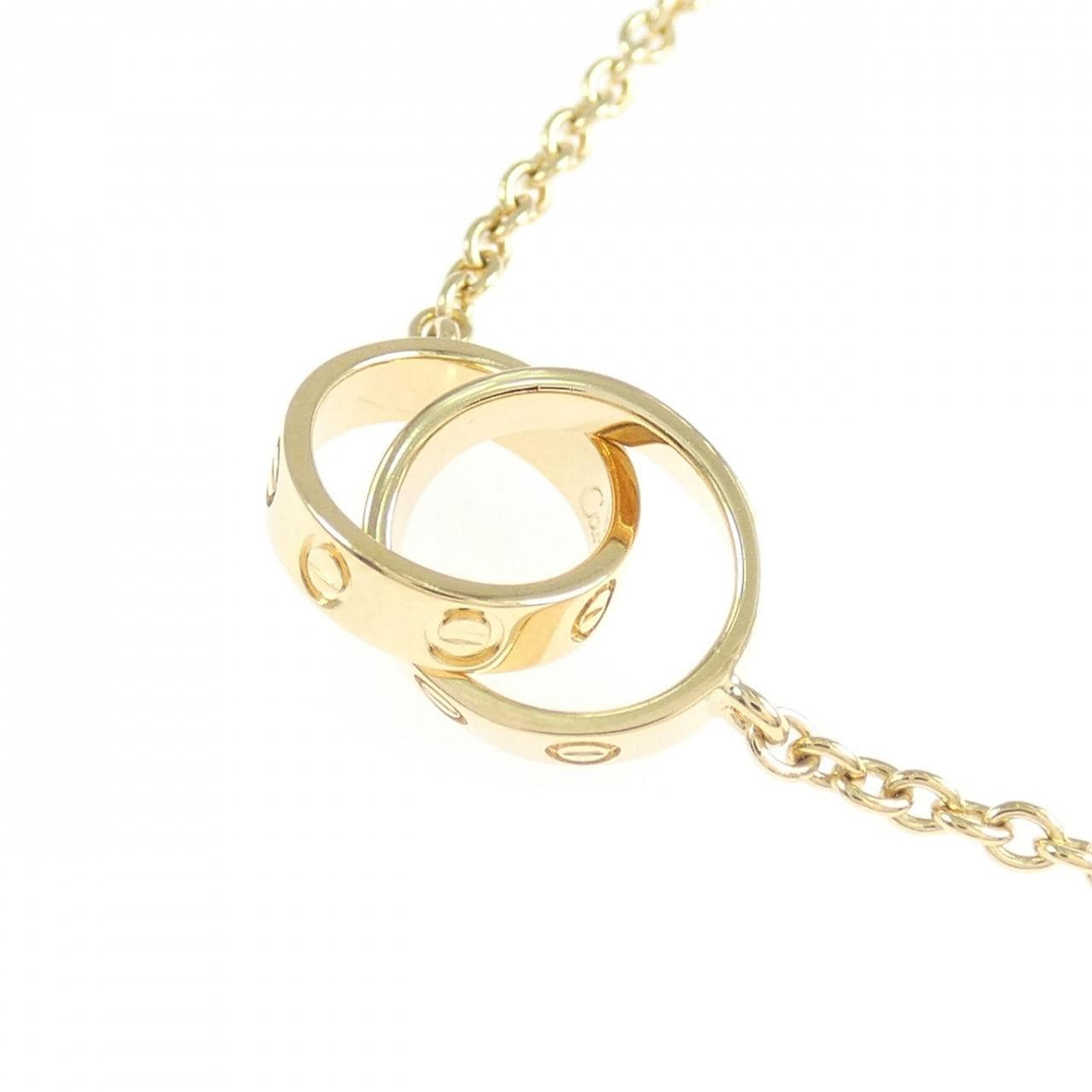 カルティエ ベビーラブ ネックレス