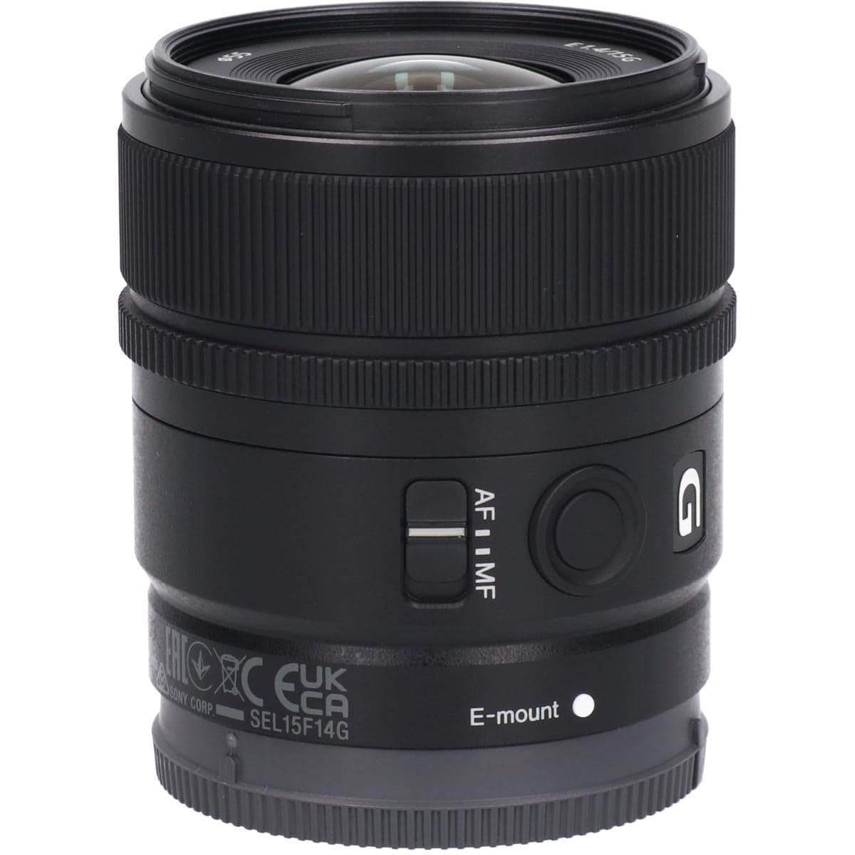 Ｅ１５ｍｍ　Ｆ１．４Ｇ（ＳＥＬ１５Ｆ１４Ｇ）