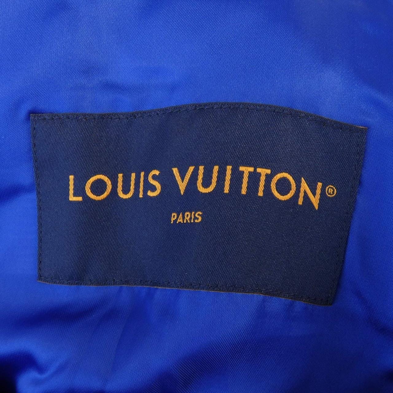 ルイヴィトン LOUIS VUITTON エンブロイダードバーシティブルゾン HPL66ECAW スタジャン